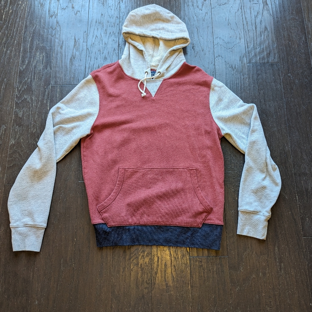 JCrew Colorblock Hoodie